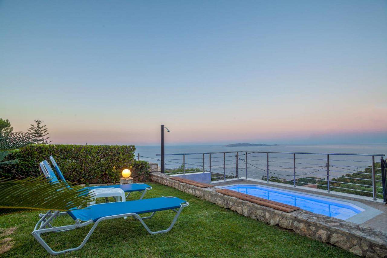 Panorama Traditional House With Private Pool Rodhiá Exteriör bild