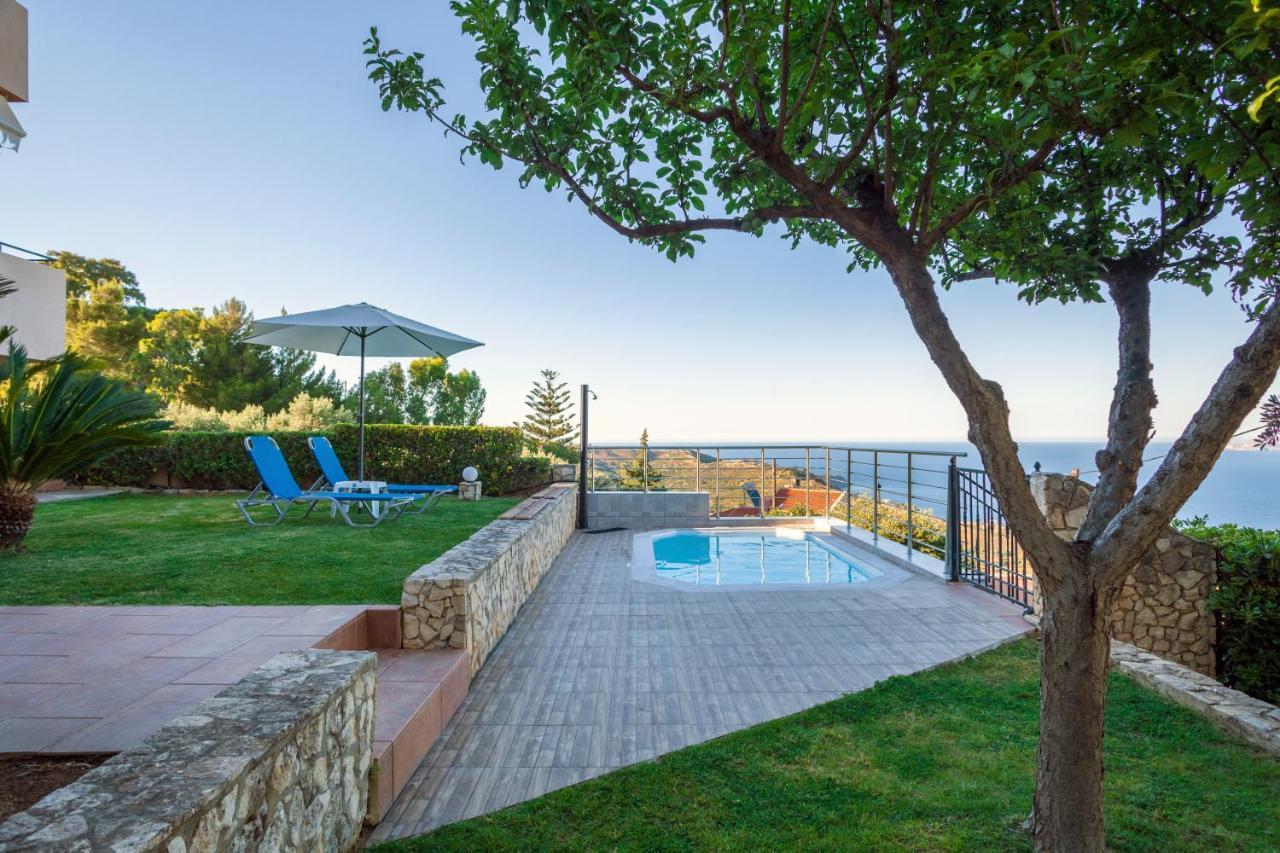 Panorama Traditional House With Private Pool Rodhiá Exteriör bild